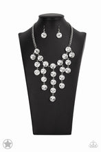 Load image into Gallery viewer, Silver rhinestones necklace
